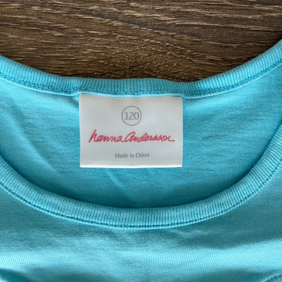 Hanna Andersson Sleeveless Top Girls Size 120 US 6-7 - Picture 2 of 3